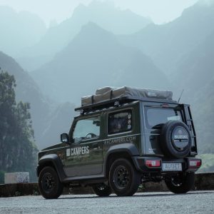 Suzuki Jimny with Tent